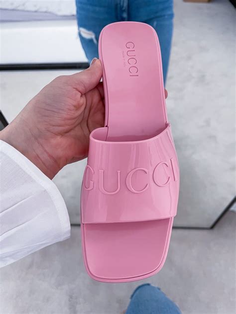 gucci jelly|gucci jelly slippers.